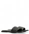 Shabbies Flip flop Slipper Woven Soft Nappa Leather Black (1000)